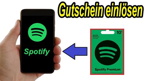 Spotify Gutschein Code Einl Sen Am Handy Pc Anleitung Youtube