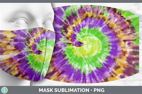 Tie Dye Mask Sublimation Bundle Face Mask Designs By Enliven Designs