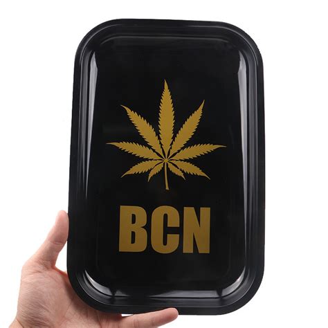 Portable Tobacco Weed Smoking Cookies Rolling Trays Wholesale Cute