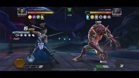 Mcoc Valkyrie Vs Werewolf By Night On Node 5 Ebb Flow Knock Down Right Back At It Youtube