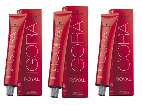 Buy Schwarzkopf Igora Royal 6-77 SET (3 x 60ml) - International ...