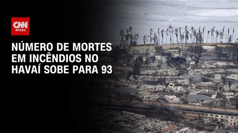 Número de mortes em incêndios no Havaí sobe para 93 CNN PRIME TIME