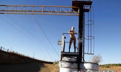 Naked On A Area Of Motocross ZB Porn