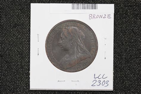 1900 Great Britain Penny Km 790 3nez Lowcountry Coins