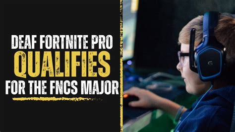 Geh Rloser Fortnite Spieler Qualifiziert Sich F R Fncs Major Creo Gaming