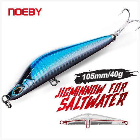 Noeby Fishing Lure Mm G Long Casting Sinking Pencil Jig Lures