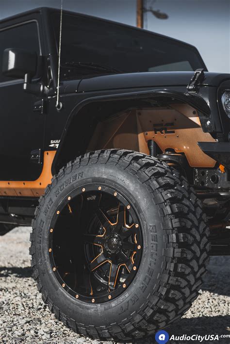 Jeep Wrangler Jk X Fuel Wheels Maverick D Custom Copper