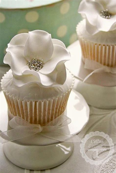 24 Best Ideas With Flower Wedding Cupcakes For The Win Wedding Cupcakes Bridal Shower