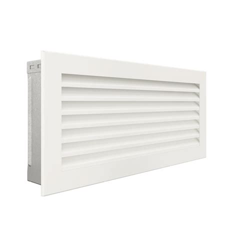 Вентиляционная решетка для камина SAVEN Hide 17x37 белая купить