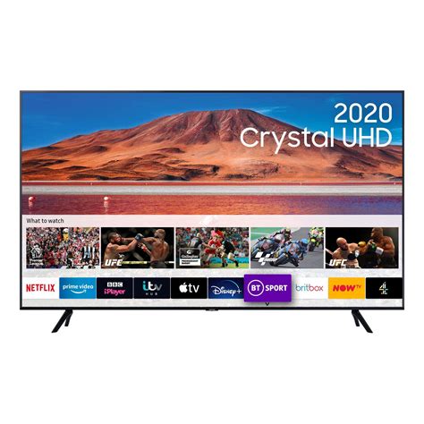 Buy Samsung 43 TU7000 HDR Smart 4K TV With Tizen OS Black Online At