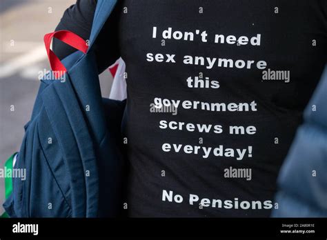 London Uk 5th Nov2019 Women Against State Pension Inequality Waspi