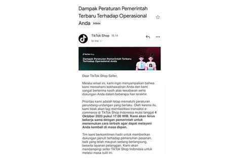 Mengapa Pemerintah Larang TikTok Shop Untuk Berjualan