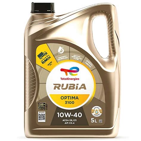 TOTAL Rubia Optima 3100 10w40 5L półsyntetyczny olej 2228919 za 139