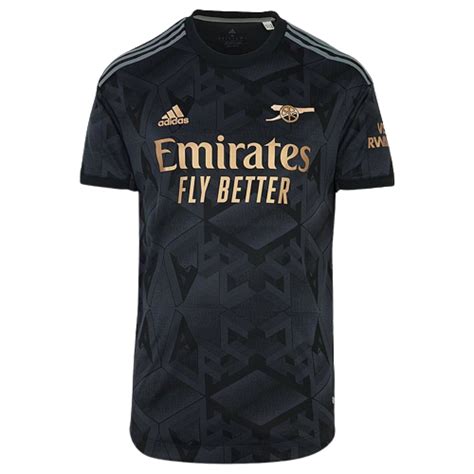 Camisa Arsenal Away Jogador Adidas Preto A Partir De R