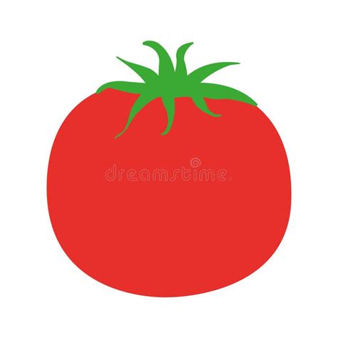 Icono Aislado Fresco Del Tomate Ilustraci N Del Vector Ilustraci N De