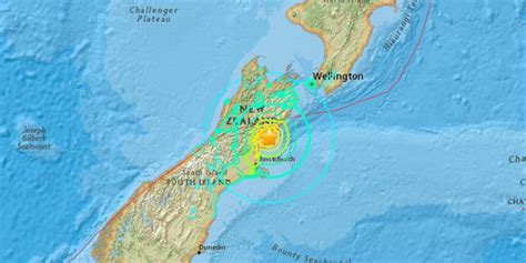 Magnitude 6 9 Earthquake Strikes Kermadec Islands In New Zealand In