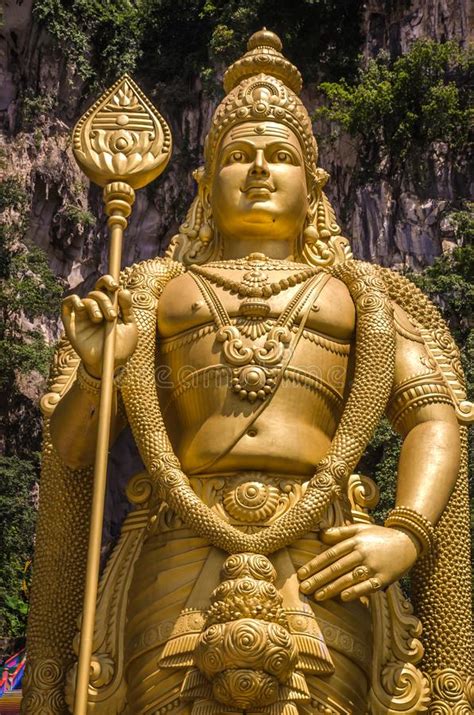 Lord Murugan`s Statue Near Batu Cave Malaysia Editorial Photography