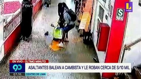 Cercado De Lima Delincuentes Golpean Y Asaltan A Cambista Al Interior