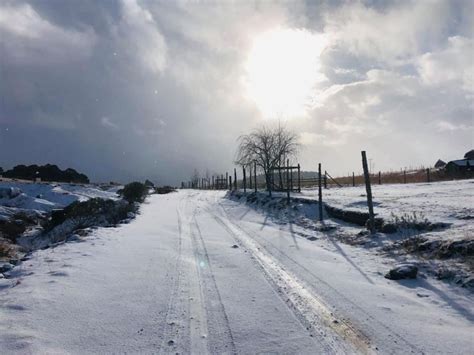 Así Se Vive La Temporada De Nevadas En Barrancas Del Cobre Chepe