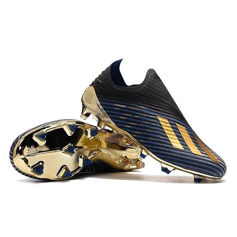 adidas X 19+ FG Soccer Cleats Inner Game Black Gold