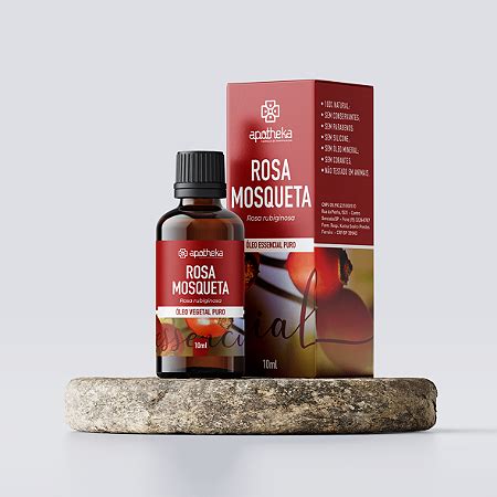 OLEO ESSENCIAL ROSA MOSQUETA VEGETAL PURO Apotheka