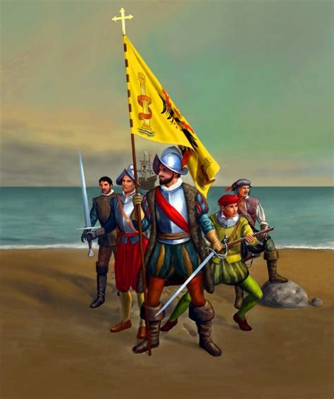 Spanish Conquistadors In The New World Conquistador Spanish