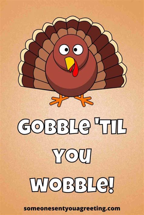 Thanksgiving Puns One Liners And Jokes Someone Sent You A Greeting