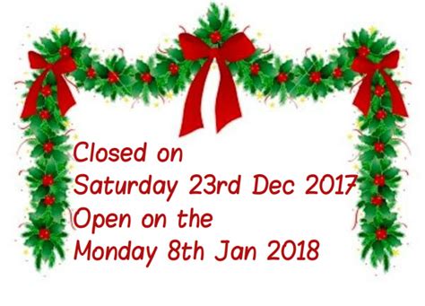 Christmas Closure for the Community Centres - Bay Islands Community