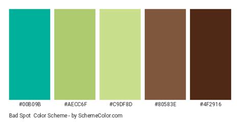 Bad Spot Color Scheme » Brown » SchemeColor.com