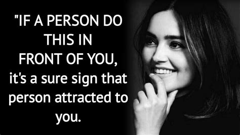 Sure Signs That The Person Attracted To You Psychological Facts