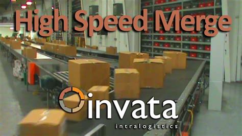 Sawtooth Roller Merge Invata Intralogistics Youtube