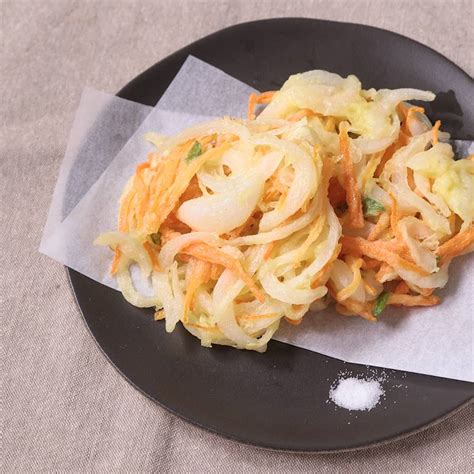 新たまねぎの野菜かき揚げ 作り方・レシピ クラシル