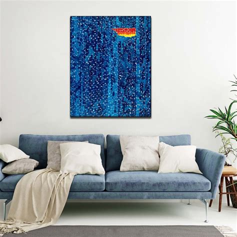 Starry Night And The Astronauts 1972 Canvas Wall Art Alma Thomas Canvas