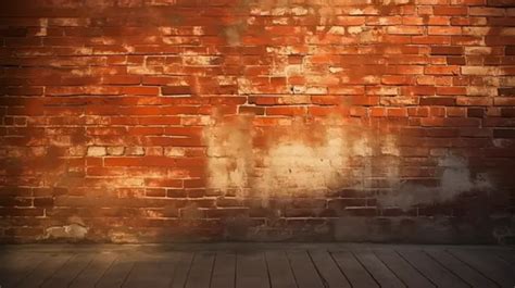 Texture Of An Ancient Brick Wall With Shadow Overlay Background Brick