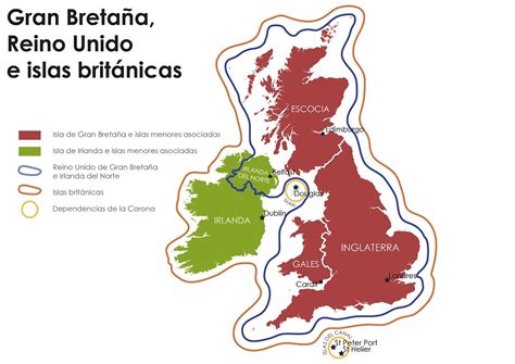 Diferencias Entre Gran Bretaña Reino Unido E Islas Británicas La