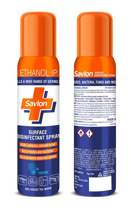 Savlon Surface Disinfectant Spray 70G