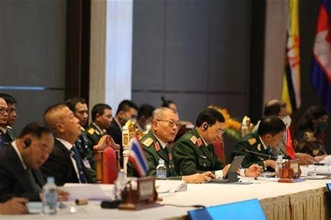 ASEAN Defence Ministers Meeting ADMM Opens In Cambodia