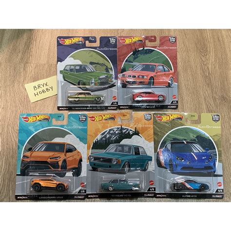 Hot Wheels Car Culture Auto Strasse Case Q FPY Q Set Of Pcs Shopee Malaysia