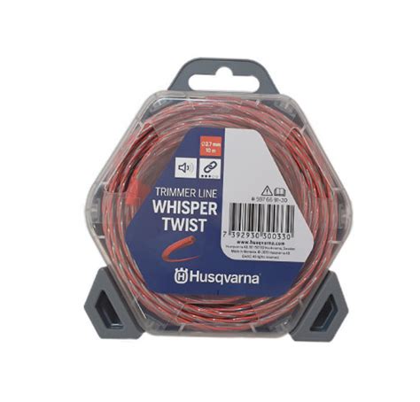 Fir Motocoasa Damil 2 7mm X 10m Whisper Twist Husqvarna