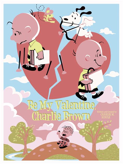 “be My Valentine Charlie Brown” By Lorelay Bove 411posters