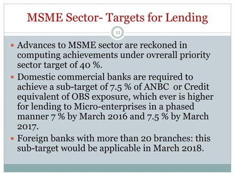 Msme Sector In India An Overview Of The Policy Ecosystem Ppt