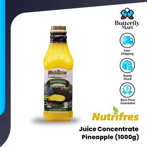 Nutrifres Juice Concentrate G Pineapple Fruit Juice Cordial Syrup