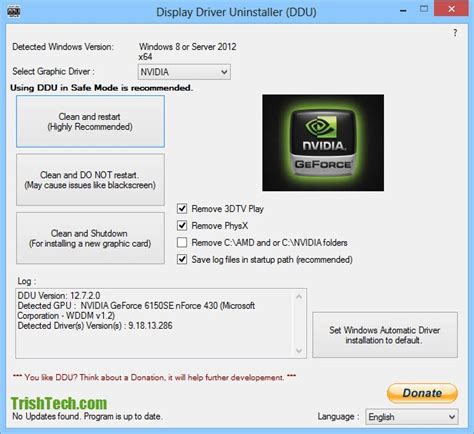 Completely Remove Nvidiaamd Display Drivers With Display Driver