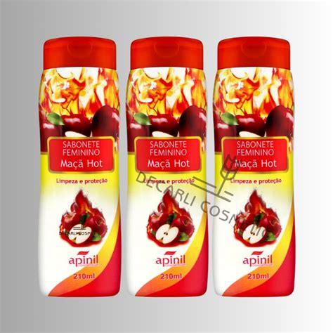Un Sabonete Intimo Ma A Hot Ml Apinil Shopee Brasil