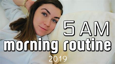 5am Morning Routine 2019 Healthy Productive Motivation Youtube