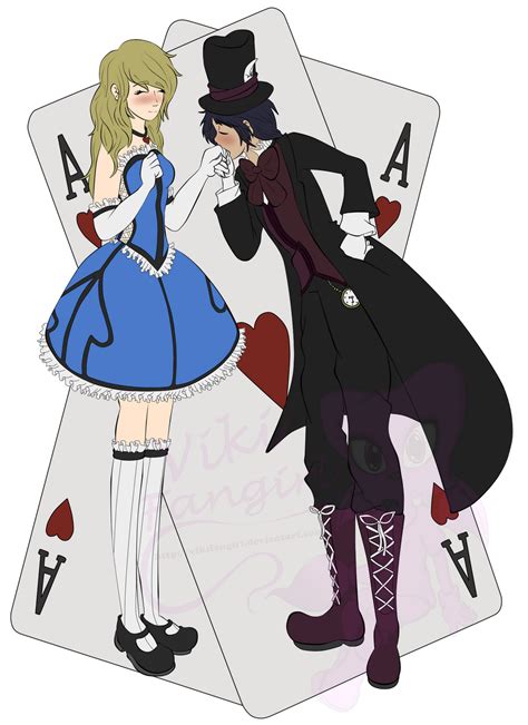 Alice and Mad Hatter by VikiFangirl on DeviantArt