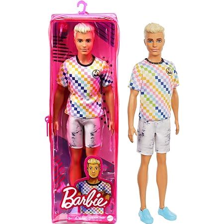 Barbie Bambola Ken Con Costume Da Bagno Tropicale Giocattolo Per