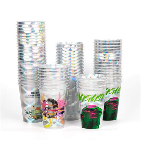 Wholesale Pp Rainbow Bubble Tea Cup Lokyo