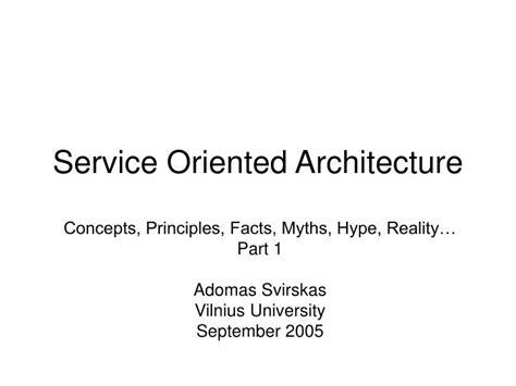 Ppt Service Oriented Architecture Powerpoint Presentation Free