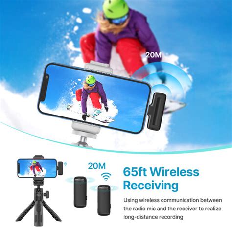 Ulanzi J12 Dual Wireless Lightning Microphon Price in Bangladesh